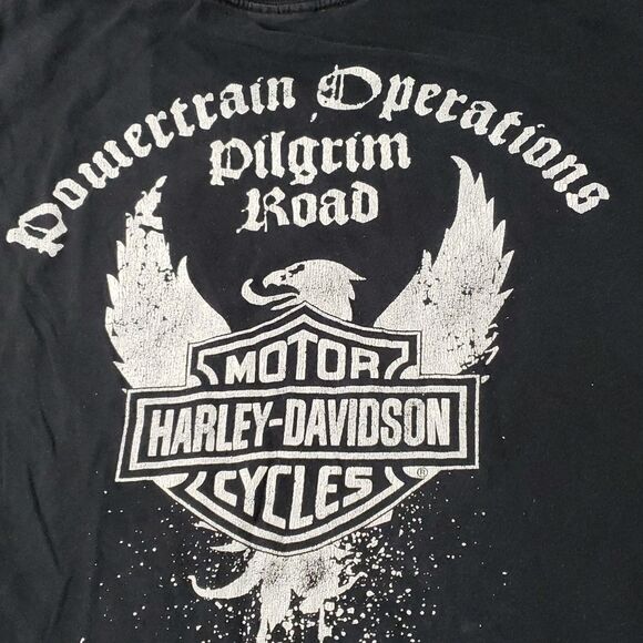 Harley-Davidson Powertrain Operations Pilgrim Road Menomonee Falls WI T-Shirt XL - Picture 6 of 6